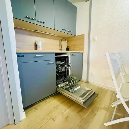 4 Soleil - Mezzanine Wifi Clim Parking アパート アグド